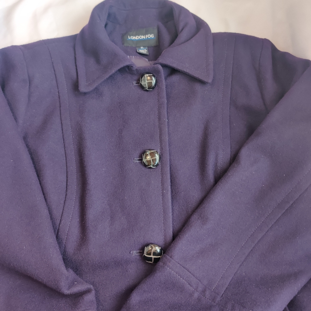 London Fog Wool Blend Coat